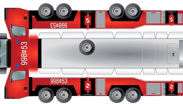 10 - 11 - 2025 - Wozy strażackie – modele do sklejania (...) - źródło KM PSP Siedlce