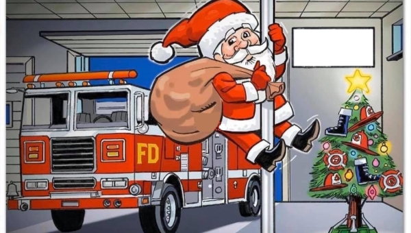 18 - 12 - 2025 - Życzenia Bożonarodzeniowe i Noworoczne Wielkopolskiego Zarządu Wojewódzkiego NSZZ Pracowników Pożarnictwa (...)